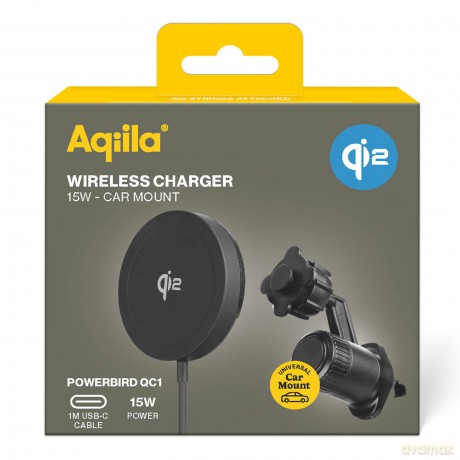 Aqiila - Chargebird QC1 - Qi2 Wireless Charger 3in1