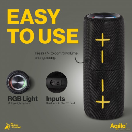 Aqiila - Soundbird DUO - 2in1 Portable Stereo Speaker