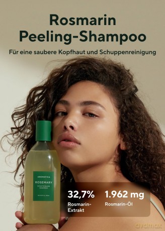 Aromatica - Rosemary Scalp Scaling Shampoo - 400 ml