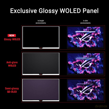 ASUS - ROG Strix OLED XG27AQDMG 27 QHD gaming