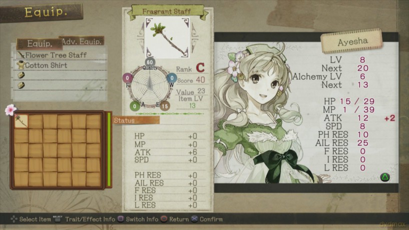Atelier Ayesha: Alchemist of Dusk [GRA PS3]