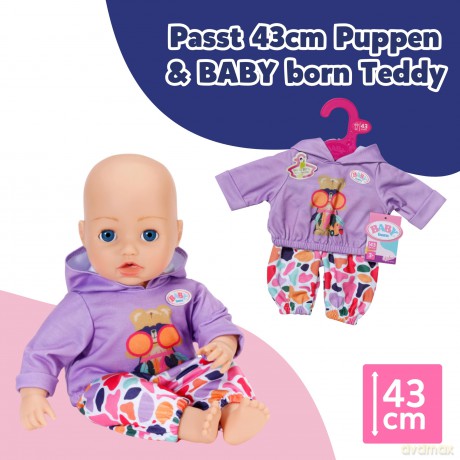 BABY born - Hoodie Outfit 43cm (837306)