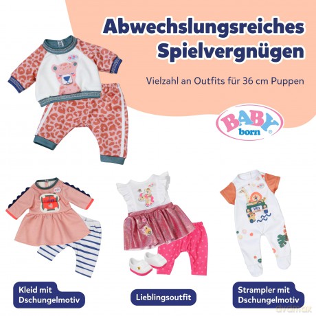 BABY born - Jogging Suit Jungle 36cm (838112)