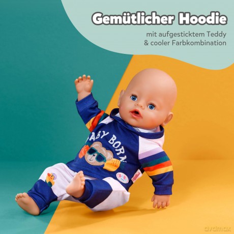 BABY born - Jogging Suit Navy 43cm (838204)