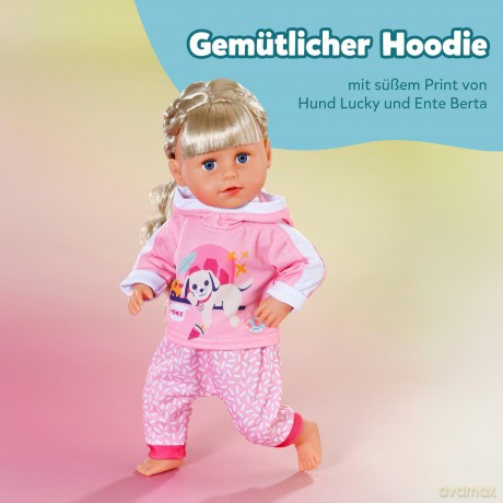 BABY born - Jogging Suit Pink 43cm (837313)