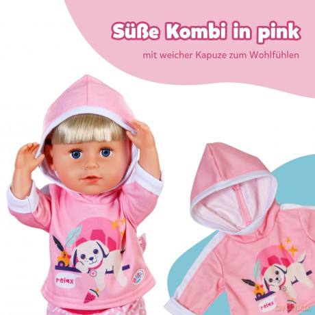 BABY born - Jogging Suit Pink 43cm (837313)