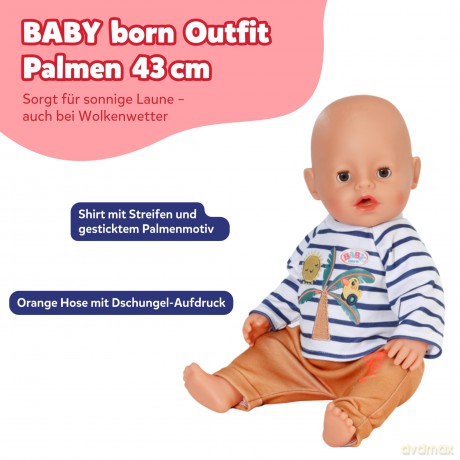 BABY born - Outfit Palmtree 43cm (871614)