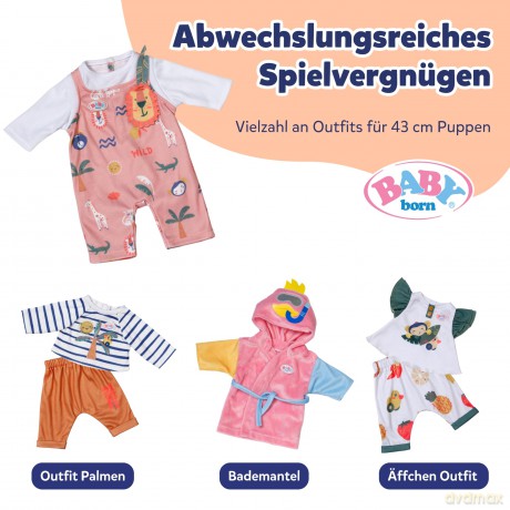 BABY born - Romper Jungle 43cm (871669)