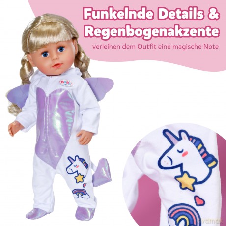 BABY born - Unicorn Onesie 43cm (838266)