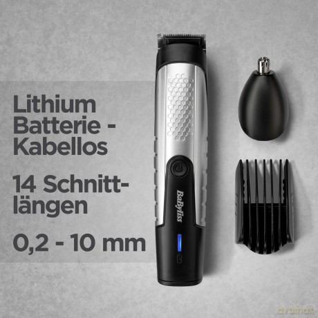 BaByliss - Lithium Power Beard Trimmer