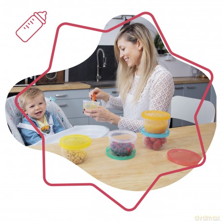 Babymoov - Badabowls Maxi-portions - 5 x 250ml
