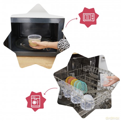 Babymoov - Badabowls Maxi-portions - 5 x 250ml