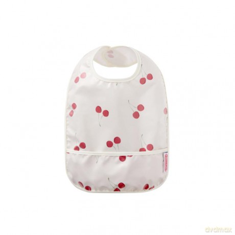 Bambino - Easy Wipe Bib - Cherry