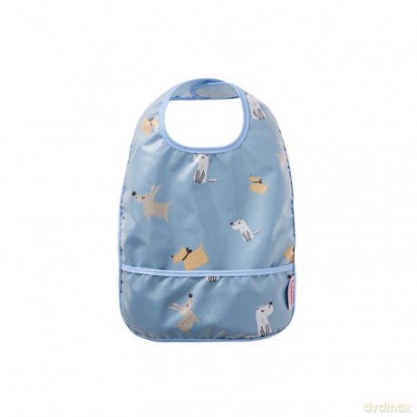 Bambino - Easy wipe! BIB - Blue