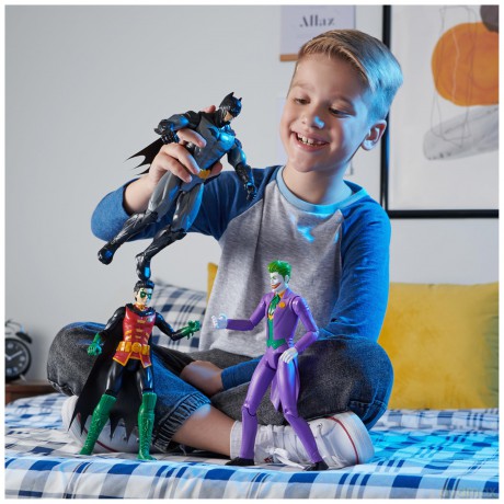 Batman - 3 figure Pack 30cm Batman, Robin, Joker