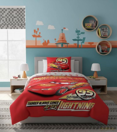 Bed Linen - Adult Size 140 x 200 cm - Cars (1029560)