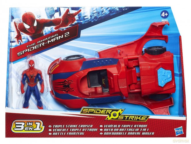 HASBRO Spiderman Pojazd Bojowy 3 w 1 [ZABAWKA]