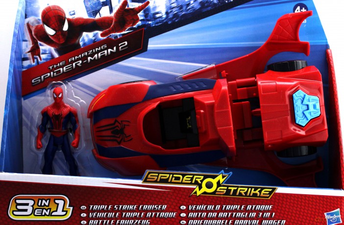 HASBRO Spiderman Pojazd Bojowy 3 w 1 [ZABAWKA]