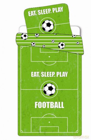 Bed Linen - Adult Size 140 x 200 cm - Football Field (1000913)