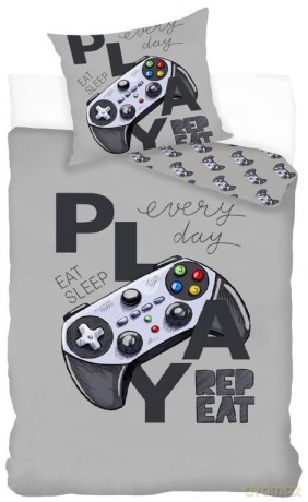 Bed Linen - Adult Size 140 x 200 cm - Gamer (1000448)