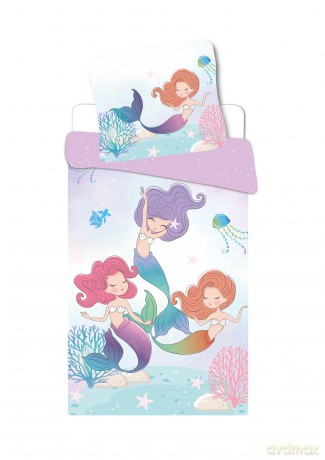 Bed Linen - Adult Size 140 x 200 cm - Mermaid (1029335)