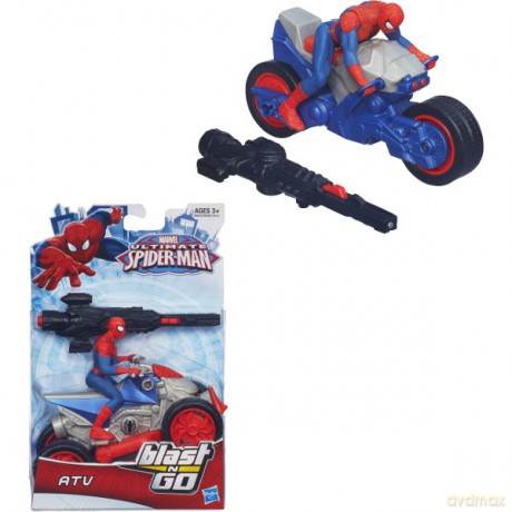 HASBRO Spiderman Ścigacze z wyrzutnią [ZABAWKA]