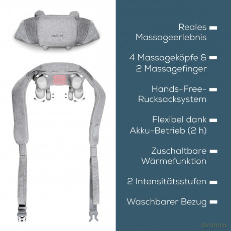 Beurer - MG 154 Neck Massager - 3 Year Warranty