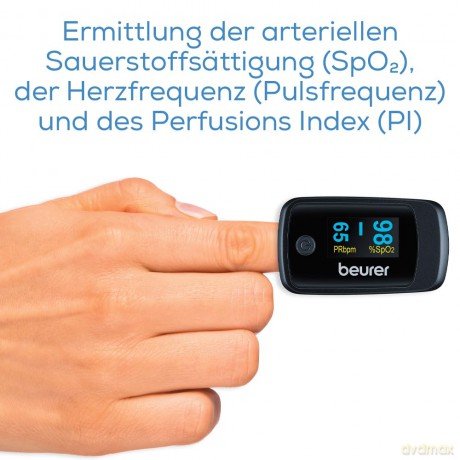 Beurer - Pulse Oximeter PO 45 - 5 Years Warranty