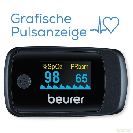 Beurer - Pulse Oximeter PO 45 - 5 Years Warranty