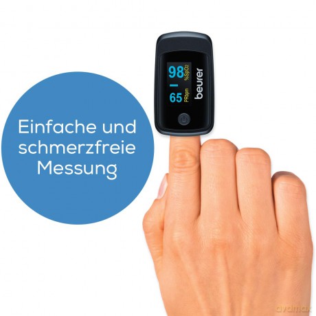 Beurer - Pulse Oximeter PO 45 - 5 Years Warranty