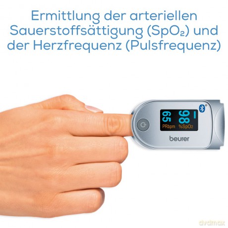 Beurer - Pulse Oximeter PO 60 - 5 Years Warranty