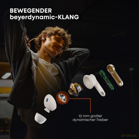 Beyerdynamic - AMIRON 100 Cream True Wireless Earphones with ANC