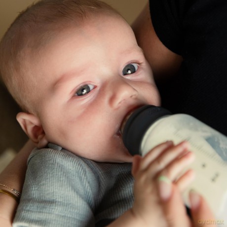 Smoczki do butelek BIBS - Baby Bottle Nipple Round Latex - 2 pack - Slow Flow