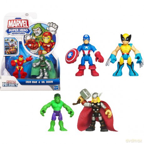 HASBRO Superbohaterowie Adventures 2pack [ZABAWKA]