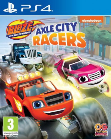 Blaze and the Monster Machines: Axle City Racers [GRA PS4]