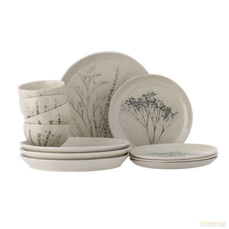 Bloomingville - Bea Dinnerware Set - Nature - Stoneware