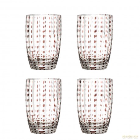 Bloomingville - Brinley Drinking Glass - Brown