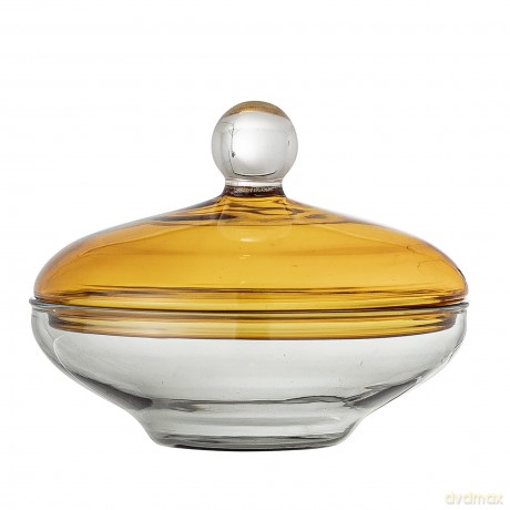 Bloomingville - Danni Jar - Yellow - Glass