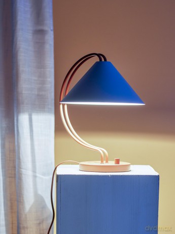 Bloomingville - Janya Table Lamp - Red - Metal