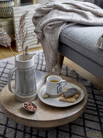 Bloomingville - Kaya Rug - Grey - Wool