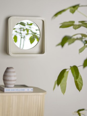 Bloomingville - Phoebe Mirror with Shelf - Nature