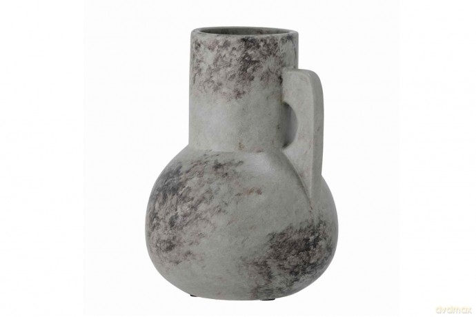 Bloomingville - Tias Vase - Grey - Ceramic