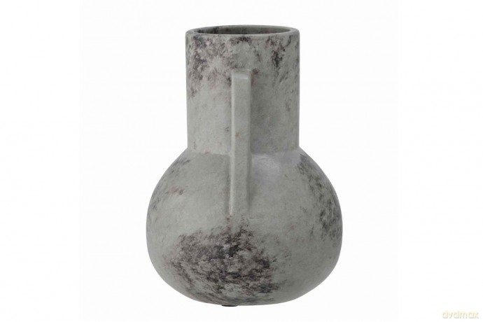 Bloomingville - Tias Vase - Grey - Ceramic