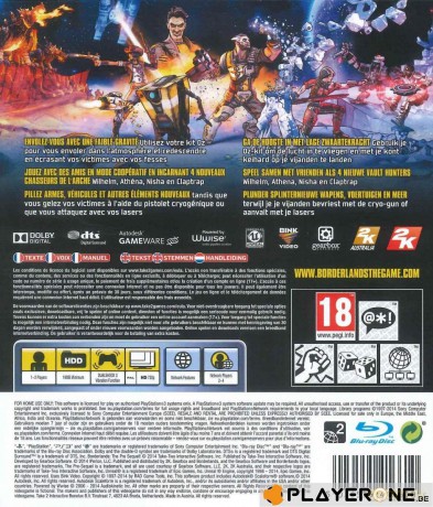 Borderlands - The Pre-Sequel (FR/NL/Multi in Game) [GRA PS3]