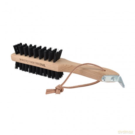 BORSTIQ - Double-sided hoof brush with hoof pick