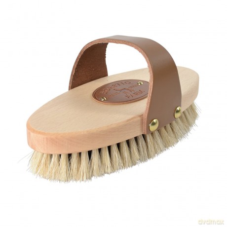 BORSTIQ - Grooming Brush with Leather Strap - Bristle - M