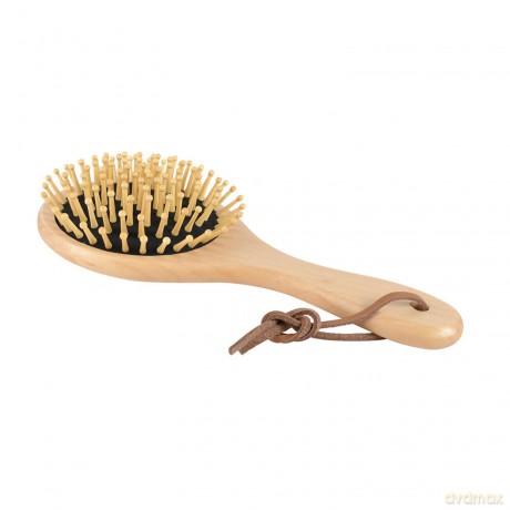BORSTIQ - Mane/tail brush - wooden - round