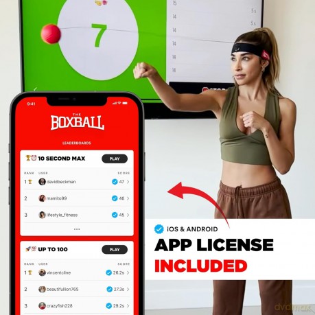 Boxbollen - Boxbollen Complete Set with App License - Red