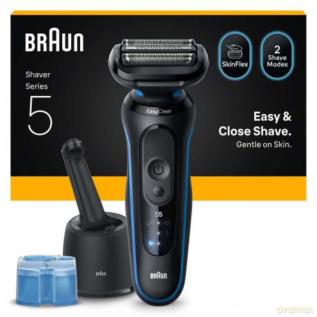 Braun - Series 5 Electric Shaver - SmartCare Center - 52-B7000CC - Blue