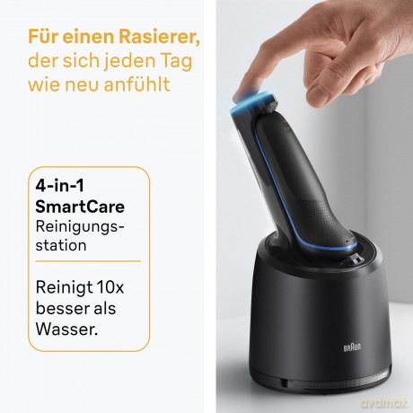 Braun - Series 5 Electric Shaver - SmartCare Center - 52-B7000CC - Blue